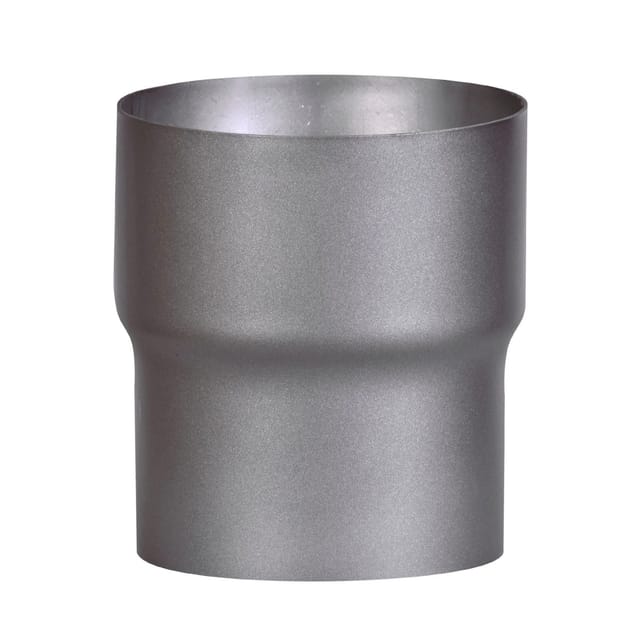 FireFix Rauchrohr-Erweiterung für Ofen 16,5 x 15 cm dunkelgrau