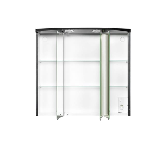Jockey Spiegelschrank Lambda anthrazit 70 x 64 cm