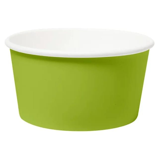 Duni Pappschale Bio grün Ø 11 x 6 cm 420 ml - 10 Stück