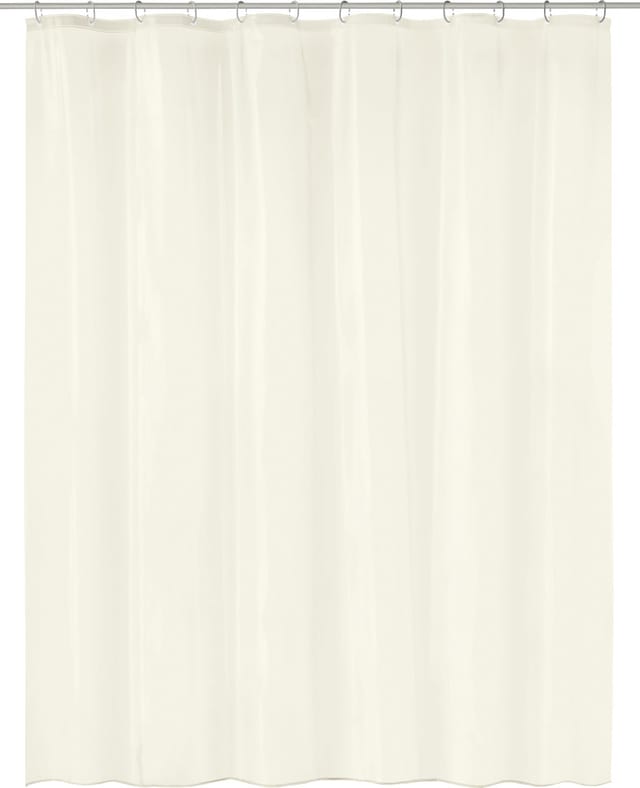 Kleine Wolke Duschvorhang Uno ecru 180 x 200 cm