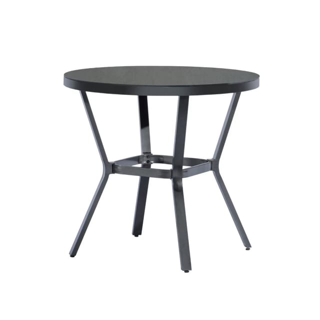 Primaster Gartentisch Aluminium Loreto Ø 80 cm anthrazit
