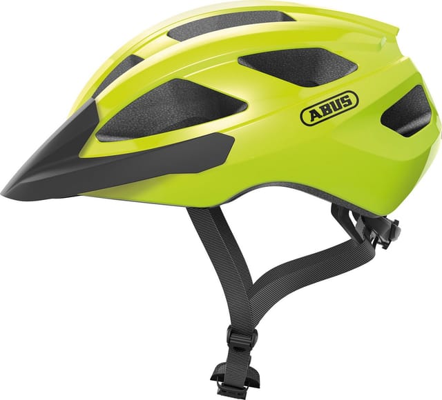 Abus Fahrradhelm Macator M gelb