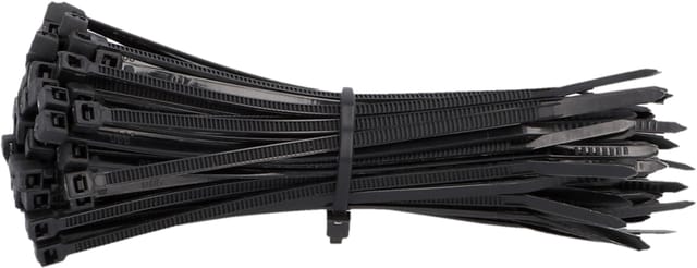 Unitec Kabelbinder 10 cm UV-beständig schwarz 100 Stück