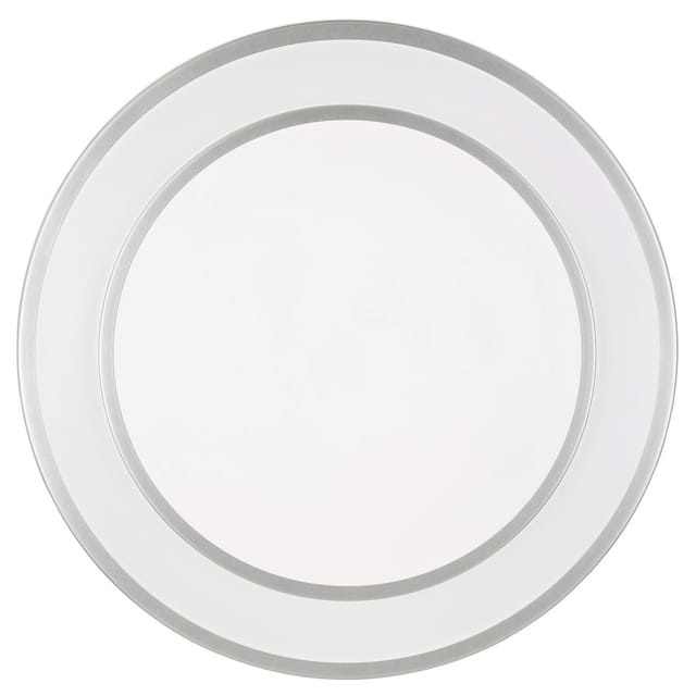 Brilliant LED Deckenleuchte Luciano Ø 39 x 7,8 cm neutralweiß aluminium weiß