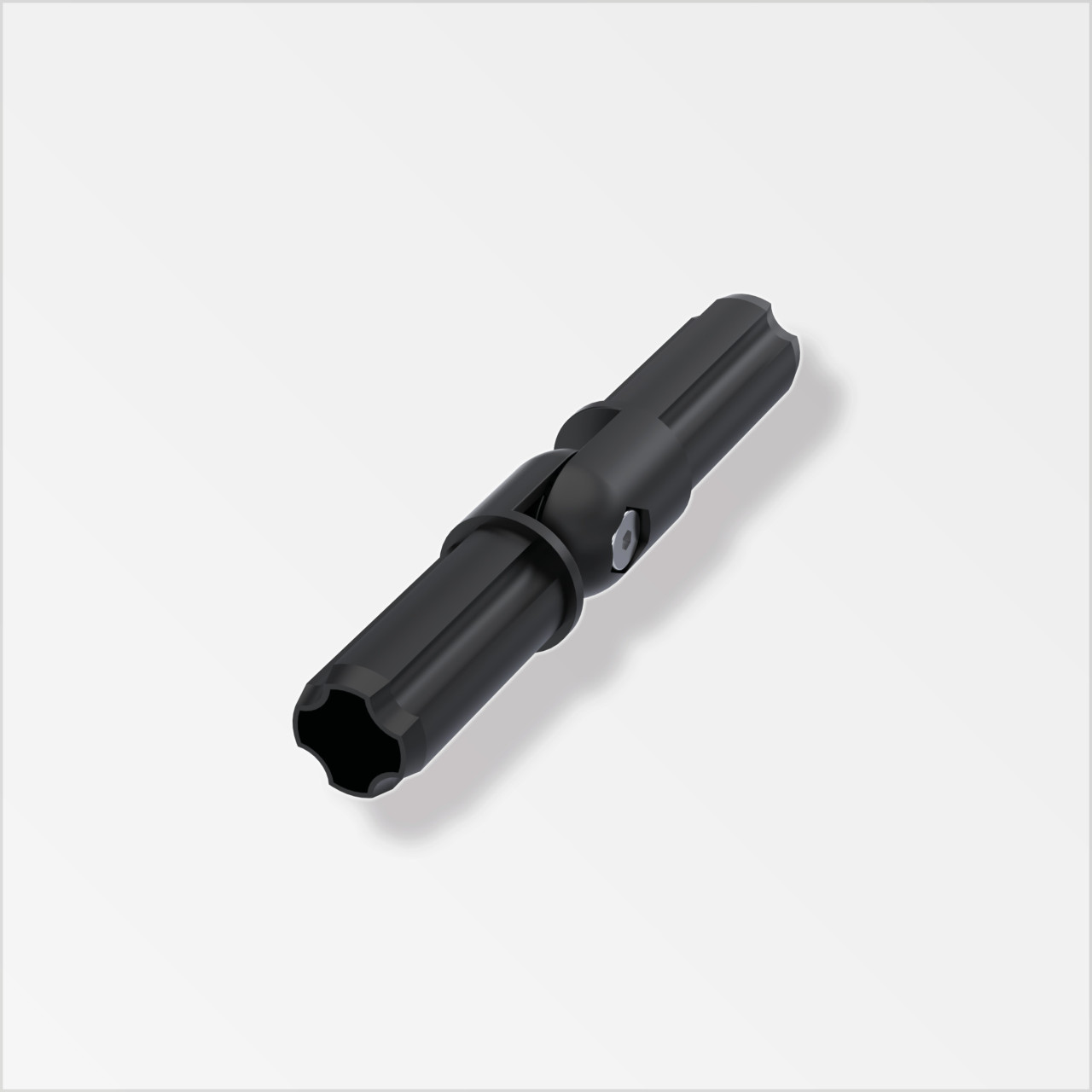 alfer Combitech connect Gelenkverbinder Kunststoff schwarz