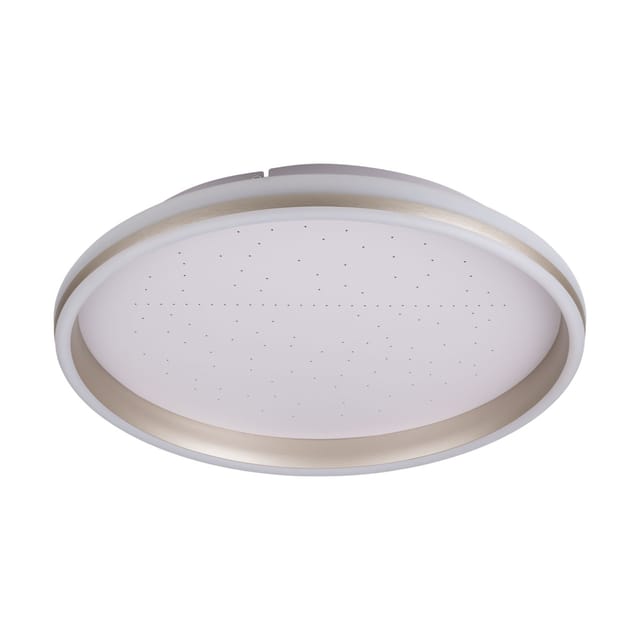 Light & More LED Deckenlampe Meteor 32W weiß-chrom warmweiß-kaltweiß