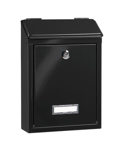Burg Wächter Briefkasten Favor LB 3 S 25 x 18 x 60 cm, Stahl, schwarz