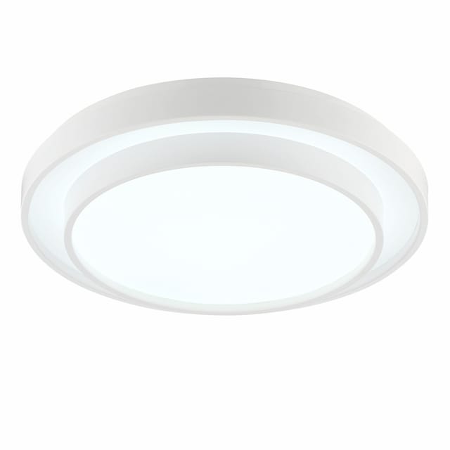 Brilliant LED Deckenleuchte Faruz Ø 37 x 8,5 cm warmweiß-kaltweiß weiß