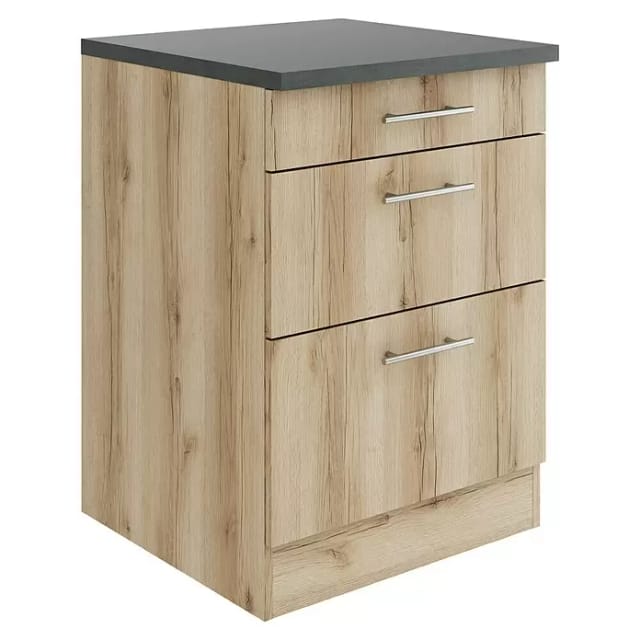 Optifit Unterschrank Livorno 290 eiche 60 cm