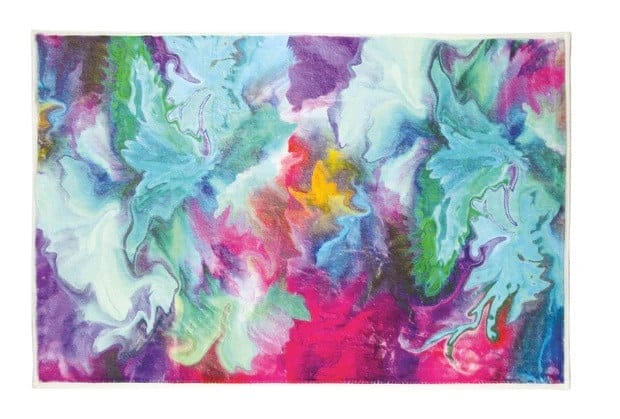 Kleine Wolke Badteppich Fusion multicolor 50 x 80 cm