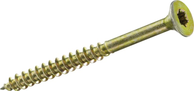 HSI Spanplattenschrauben TX25 Ø 4,5 x 60 mm - 85 Stück gelb verzinkt