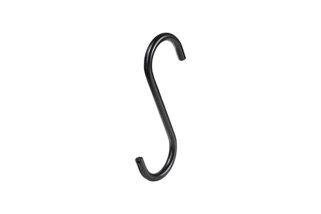 Dolle Haken für Pipe-Regalsystem 8,6 x 5,2 cm schwarz matt 5 Stück