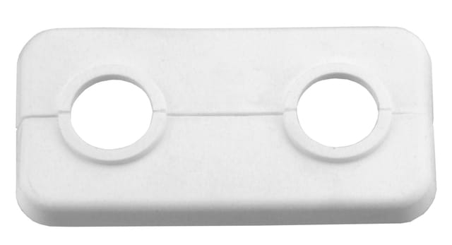 Cornat Heizungsrosette 9,5 x 1,5 cm weiß - 2 Stück