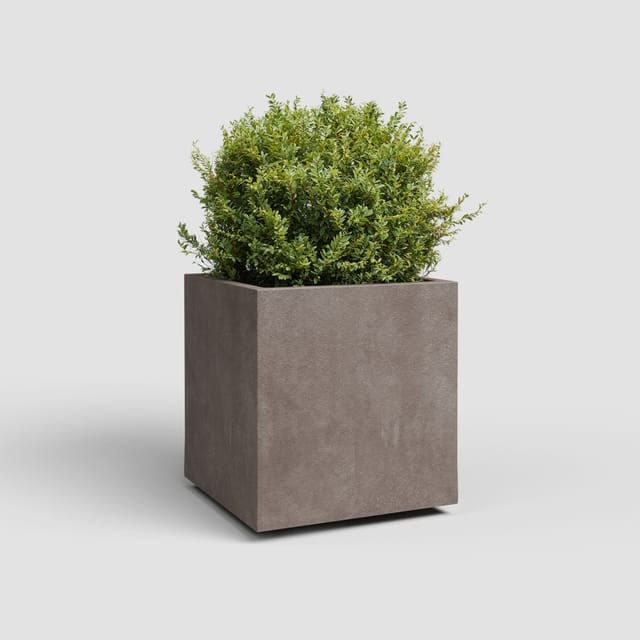 Artevasi Übertopf Sydney Kunststoff 40 x 43 cm taupe