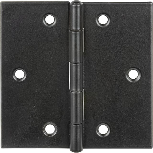 Vormann Scharnier Stahl 8 x 8 cm schwarz
