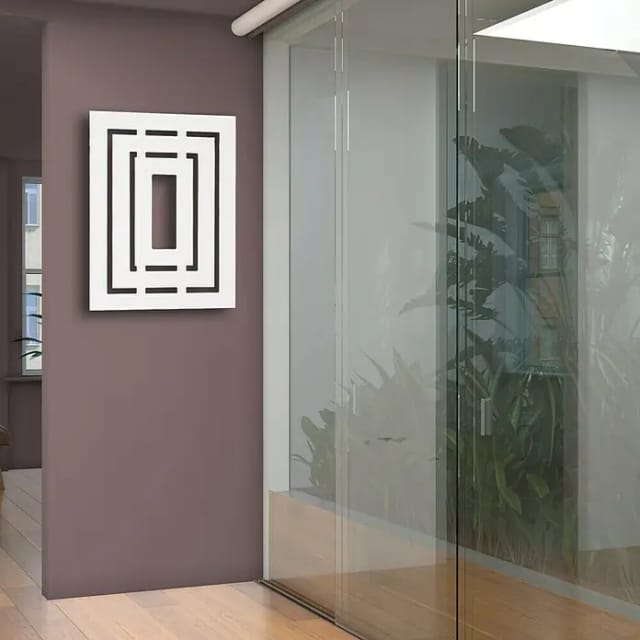 Szagato Badheizkörper Insight 80 x 60 cm weiß 612 Watt