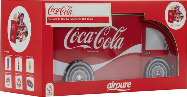 Airflair Lufterfrischer Coca Cola Truck Duft-Set mit 5 Lufterfrischern