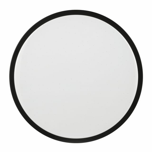 Brilliant LED Deckenleuchte Slimline Starry Ø 29 x 6,5 neutralweiß schwarz-weiß