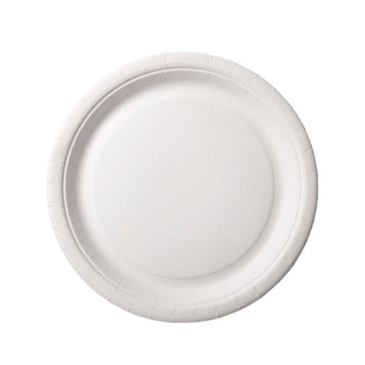 Duni Pappteller weiß Ø 22 cm - 20 Stück