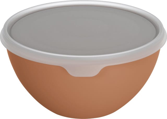 Rotho Schüssel + Deckel Caruba 3 L coral clay