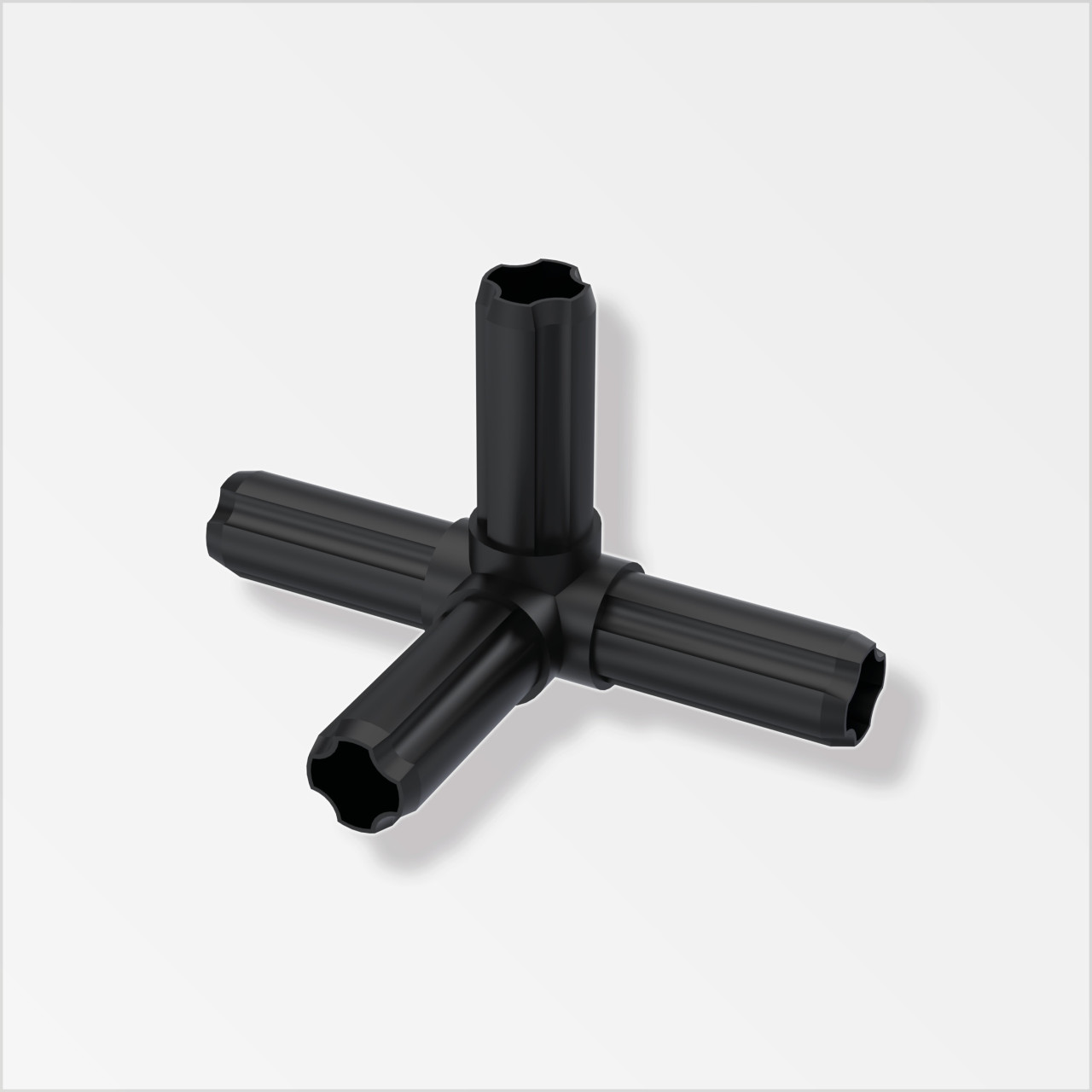 alfer Combitech connect Knotenverbinder Kunststoff schwarz
