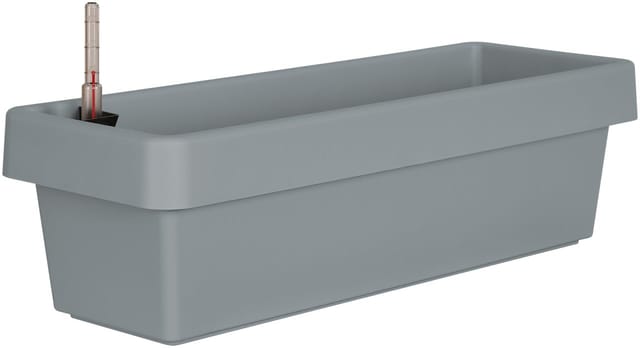 Geli Bewässerungsblumenkasten Viva Kunststoff betongrau 60 cm