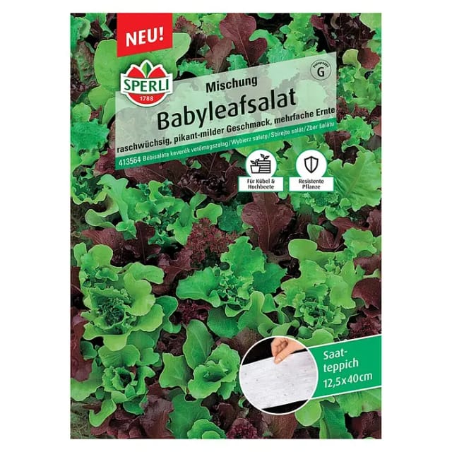Sperli Saatgut Babyleafsalat Mischung