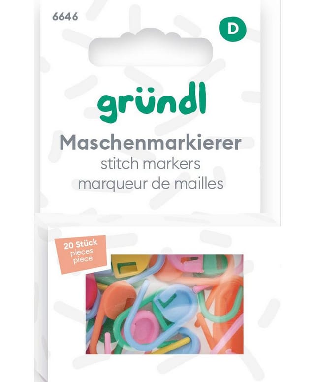Gründl Maschenmarkierer 20 Stück