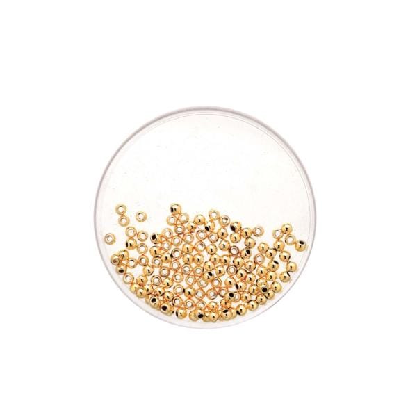 Glorex Metallic Perle 4 mm gold - 80 Stück
