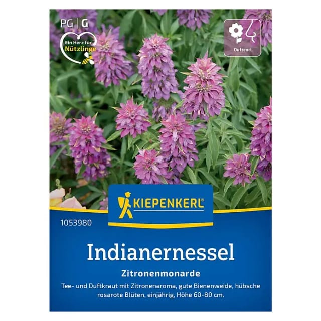 Kiepenkerl Saatgut Indianernessel Zitronenmonarde für ca. 100 Pflanzen