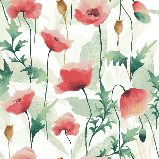 Duni Servietten Poppys Delight 33 x 33 cm - 20er Pack
