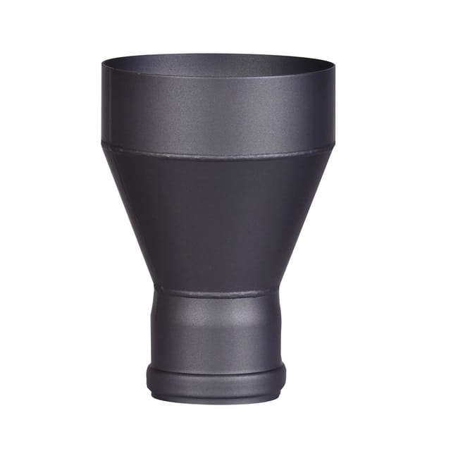 FireFix Rauchrohr-Erweiterung schwarz 21,5 x 15 cm schwarz