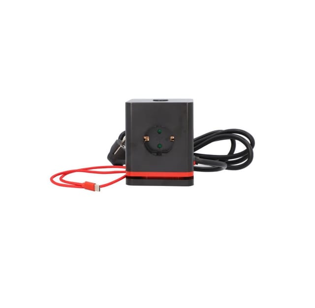 Unitec Steckdosenwürfel mit Schalter 3-fach inkl. 3x USB A/C 1,4 m