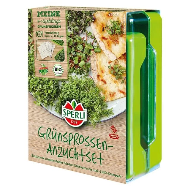 Sperli Bio Microgreen Box Anzuchtset 4 Pads