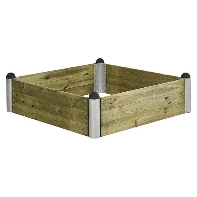 Plus Hochbeet Pipe 16 140 x 140 x 36 cm