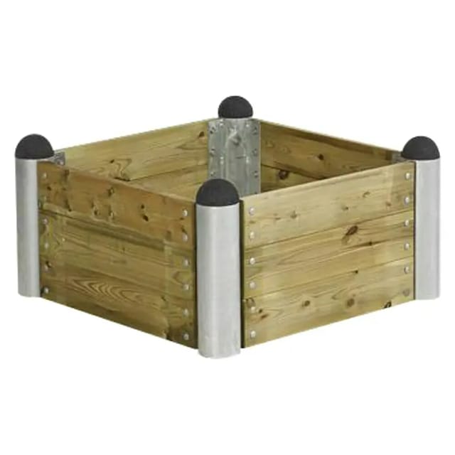 Plus Hochbeet Pipe 6 80 x 80 x 36 cm