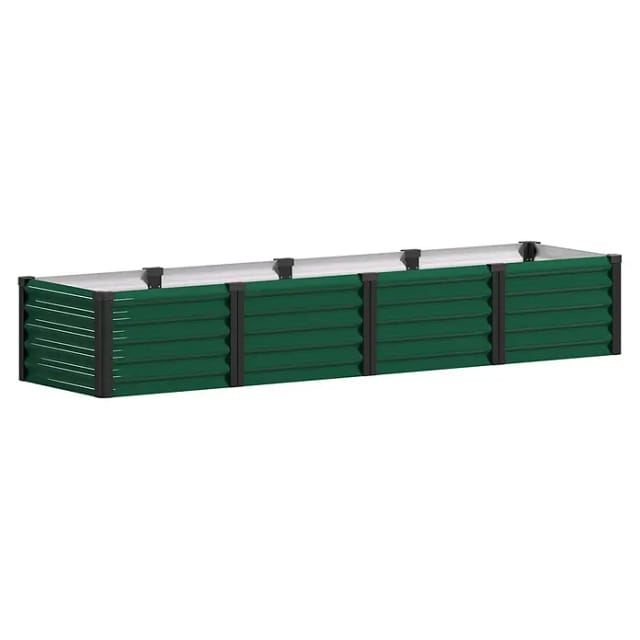 Vitavia Hochbeet Meta In & Out 401L seegras/schwarz 2,45 x 0,65 x 0,40 m