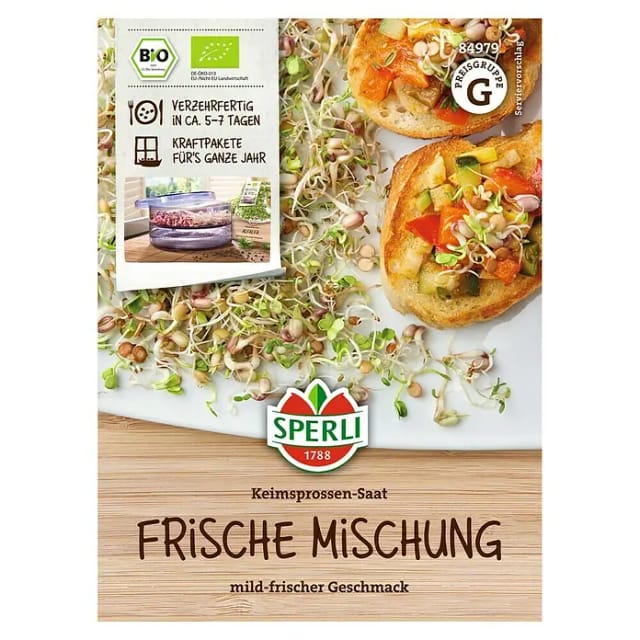 Sperli BIO Keimsprossen-Saat Frische Mischung