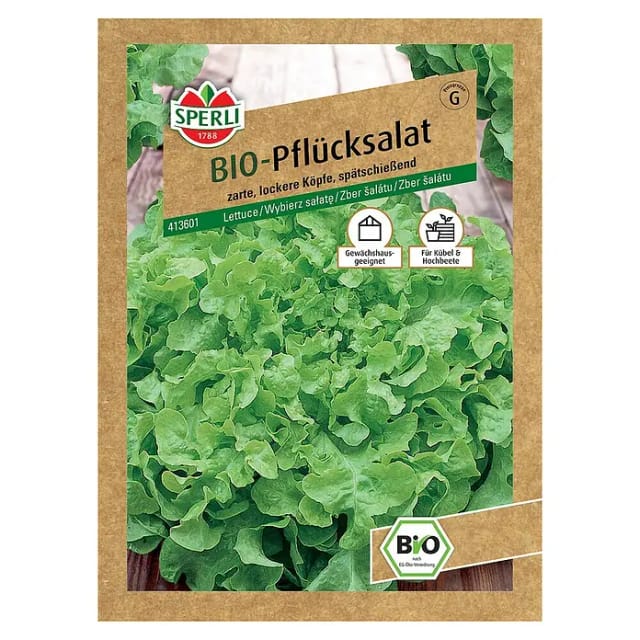 Sperli BIO Pflücksalat grün