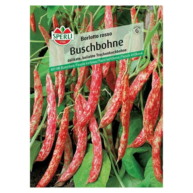Sperli Buschbohne Borlotto rosso