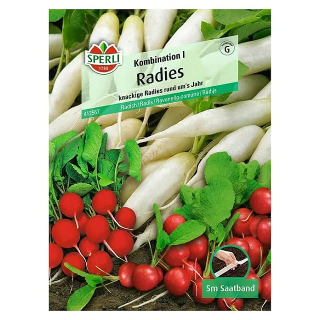 Sperli Radieschen Kombination I Saatband