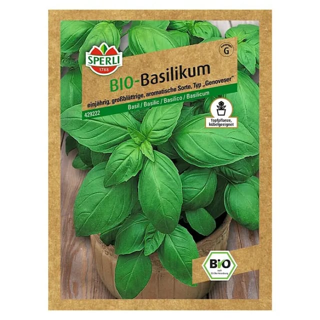 Sperli BIO Basilikum