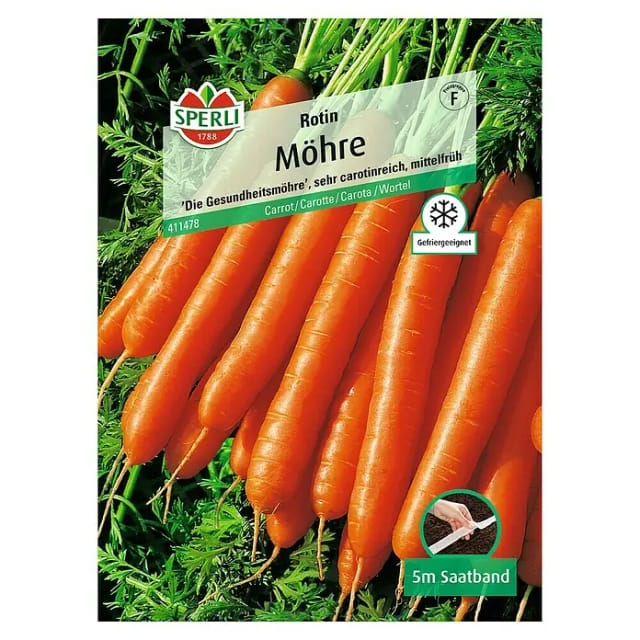 Sperli Möhre Rotin Saatband