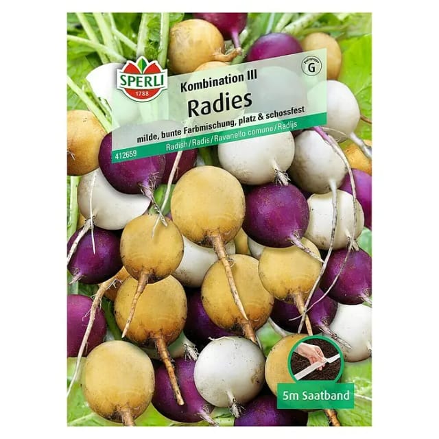 Sperli Radieschen Kombination III Saatband