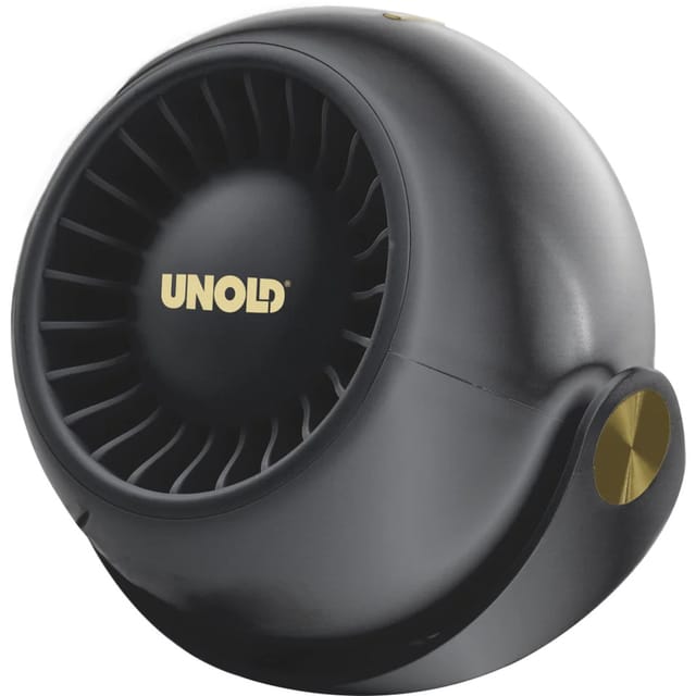 Unold Akku-Ventilator Breezy Bowl Ø 9cm 6W 3 Stufen schwarz