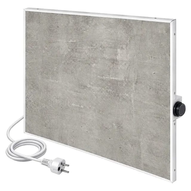 Bella Jolly Infrarot Keramikheizkörper 60 x 120 cm 1100 Watt grau matt