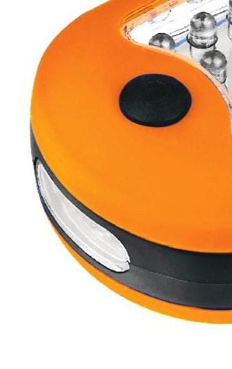 TrendLine LED Taschenlampe orange Bild 2