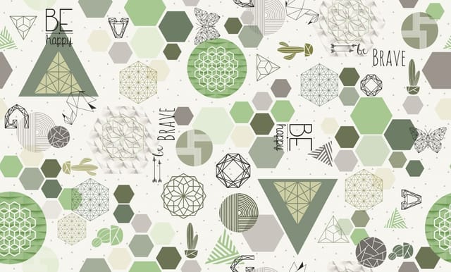 d-c-table Tischdecke Manhattan Vlies Geometris 140 x 180 cm