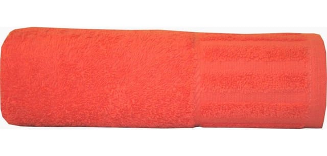 Handtuch uni rot 50 x 100 cm
