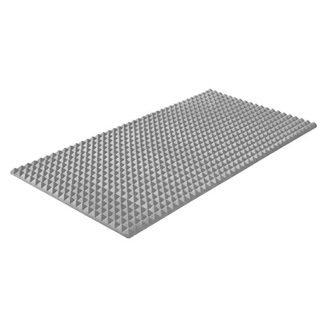 Akupur Schaumstoffpyramidenplatte anthrazit 100 x 200 cm, 50 mm hoch